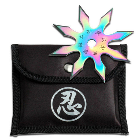 Perfect Point - Throwing Star - 8 Point - Rainbow - 90-21RB