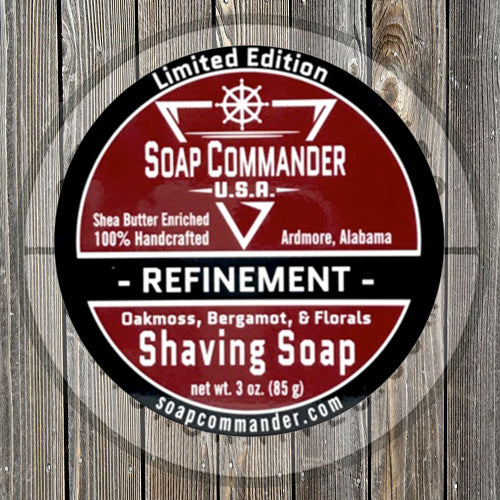 Soap Commander - Refinement - Limited Edition - Shaving Soap - REFINEMENT SS