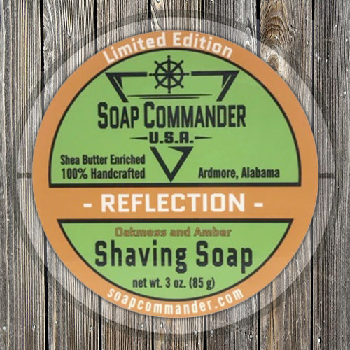 Soap Commander - Reflection - Limited Edition - Shaving Soap - REFLECTION SS