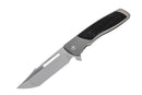 Sharp By Design Mini Evo - M390 Harpoon Point Blade - Carbon Fiber Inlay - Titanium Handle-1