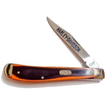 Case - Harley-Davidson - Orange & Black G10 - Utility - 52178