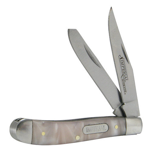 Schrade - Imperial - Trapper - Pink Zytel Handles - IMP18PT