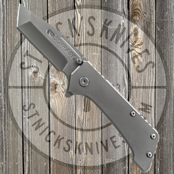 Schrade - Stainless Steel - Tanto - Frame Lock - SCH301