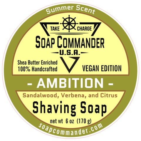 Soap Commander - Ambition - Limited Edition - Shaving Soap - SC-013