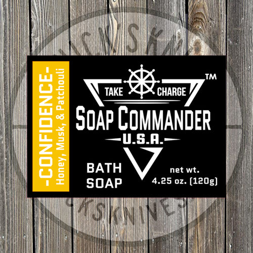 Soap Commander - Confidence - Bath Soap - SC-BS-006