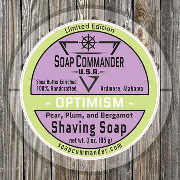 Soap Commander - Optimism - Limited Edition - Shaving Soap - OPTIMISM SS