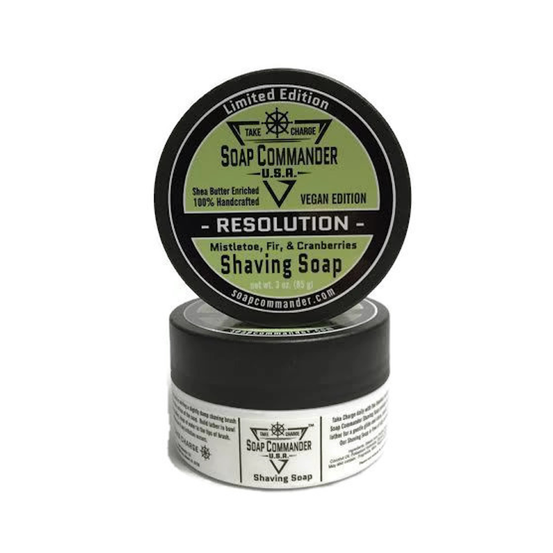 Soap Commander - Resolution - Limited Edition - Shaving Soap - SC-011