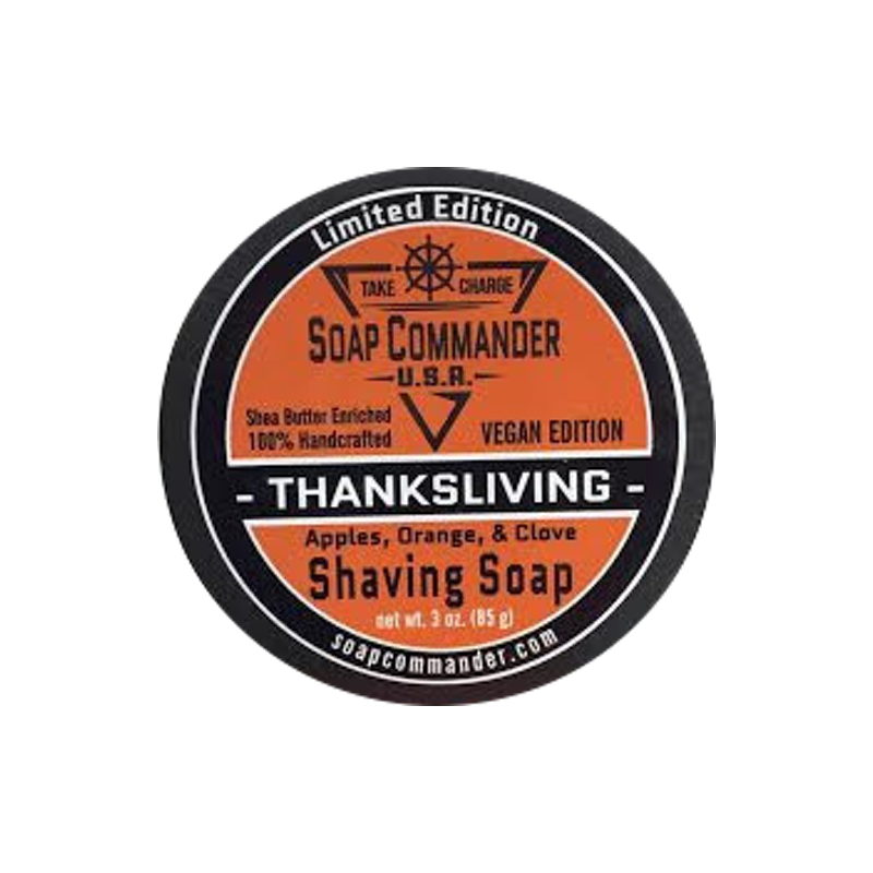 Soap Commander - Thanksliving - Limited Edition - Shaving Soap - SC-008