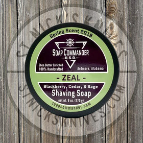 Soap Commander - Zeal - Limited Edition - Shaving Soap - ZEAL SS