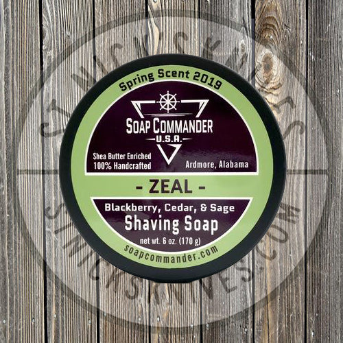 Soap Commander - Zeal - Limited Edition - Shaving Soap - ZEAL SS