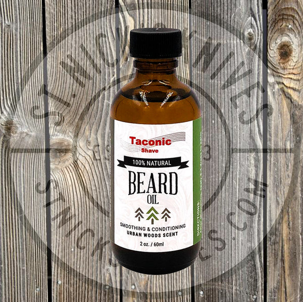 Taconic Shave - Beard Oil - Urban Woods - 2 oz - TSBRDO-UW