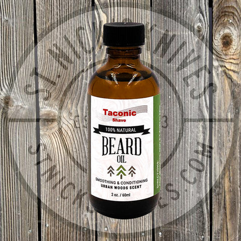 Taconic Shave - Beard Oil - Urban Woods - 2 oz - TSBRDO-UW