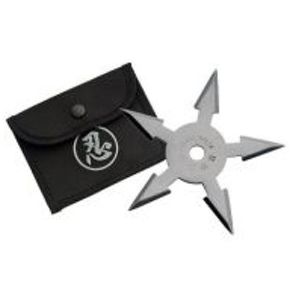 Throwing Star - 5 Point w/ Pouch - 210767