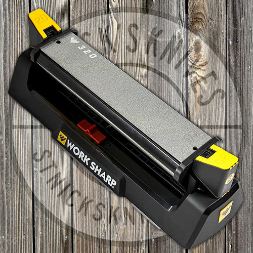 Work Sharp Benchstone Knife Sharpner with Tri-Basive and Pivot-Response - WSBCHBSS