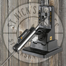 Work Sharp Precision Adjust Knife Sharpener with Tri-Brasive - WSBCHPAJ