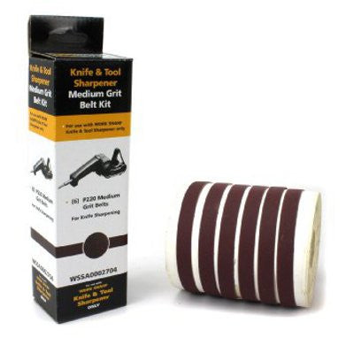 Work Sharp - Belt Accessory Kit - Medium P220 - 6 Belts - WSSA0002704