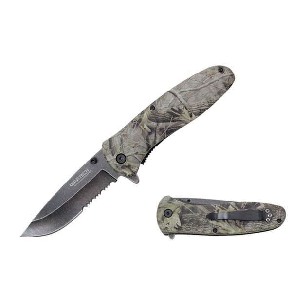 Wartech - Spring-Assisted - Real Tree Camo - PWT04ECM