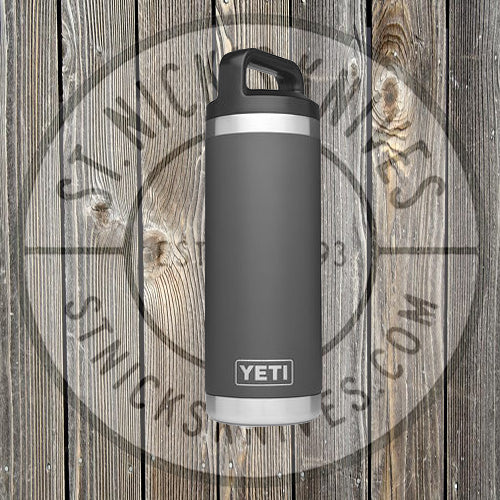 YETI - Rambler - 18oz Bottle -  21071060010 - Charcoal - YRAM18CH