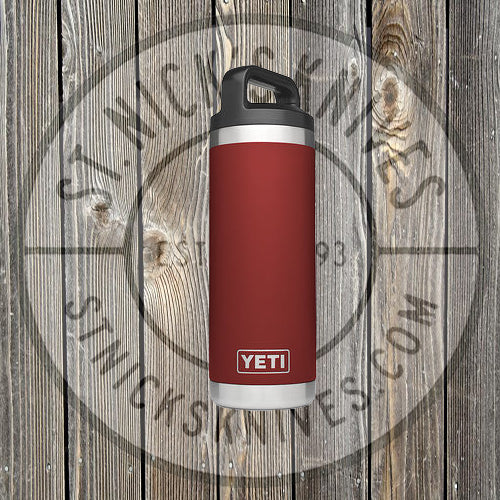 YETI - Rambler - 18oz Bottle - 21071300062 - Brick Red - YRAM18BRD