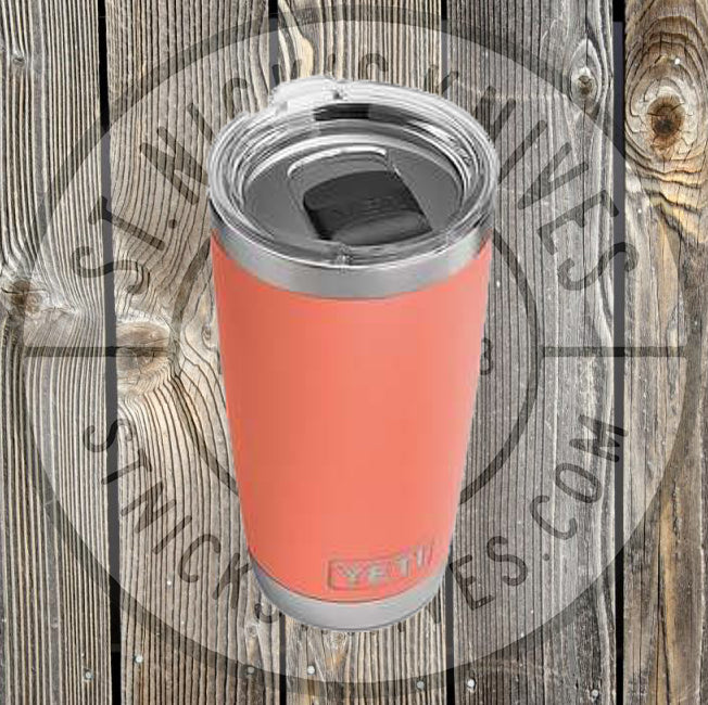 YETI - Rambler - Limited Edition - Coral - 20oz w/ MS - YRAM20LEC
