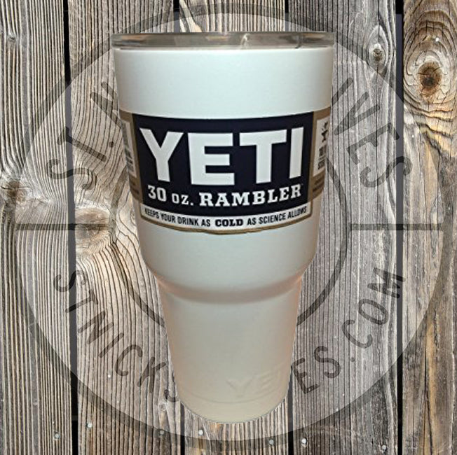 YETI - Rambler - White - 30oz w/MS - YRAM30W