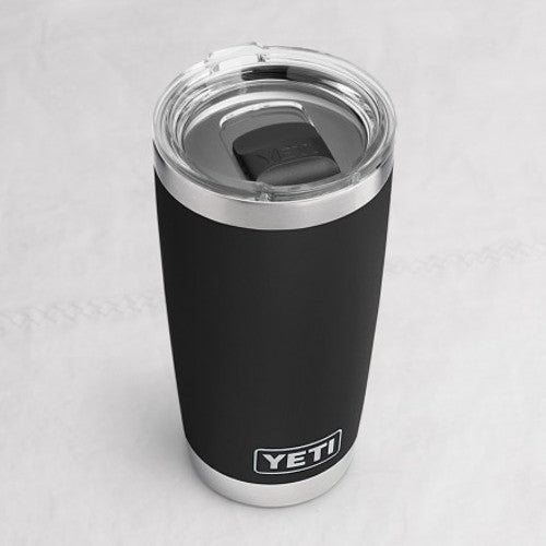 YETI - Rambler - Black - 21070060018 - 20oz w/ Magslider Lid - YRAM20BK