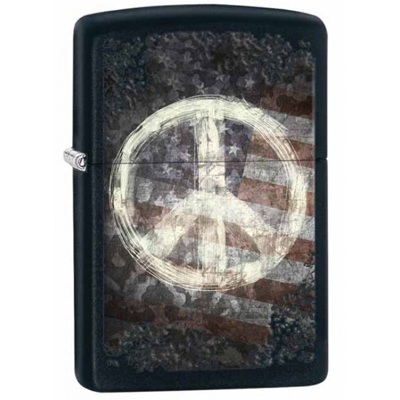 Zippo - Black Flag Peace Lighter - 28864
