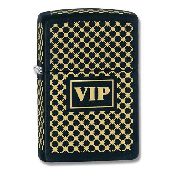 Zippo - Black and Gold VIP Lighter - 28531