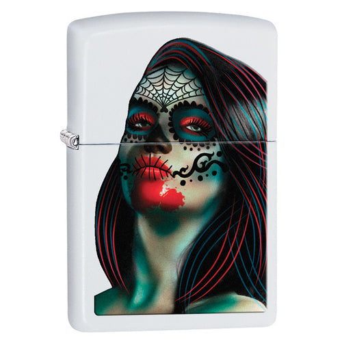 Zippo - Day of the Dead Lady Tattoo - 29400