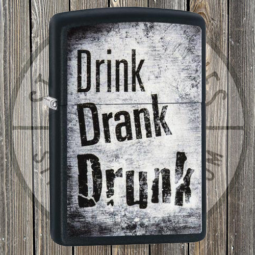 Zippo - Drink Drank Drunk - 29618