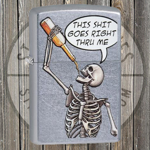 Zippo - Drinking Skeleton - 29613