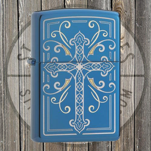 Zippo - Elegant Cross Design - 29608
