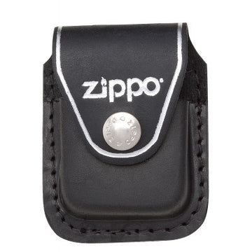 Zippo - Genuine Leather - Lighter Pouch - Black - LPCBK