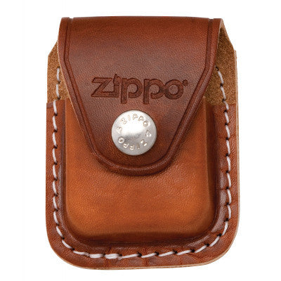 Zippo - Genuine Leather - Lighter Pouch - Brown - LPCB