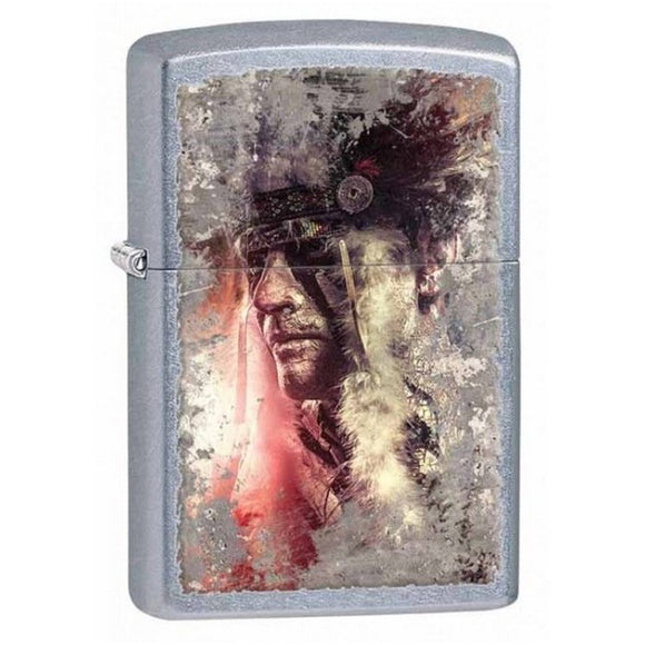 Zippo - Indian Headpiece Lighter - 28868