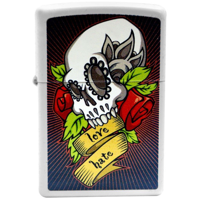 Zippo - Love Hate Skull Lighter - 28859