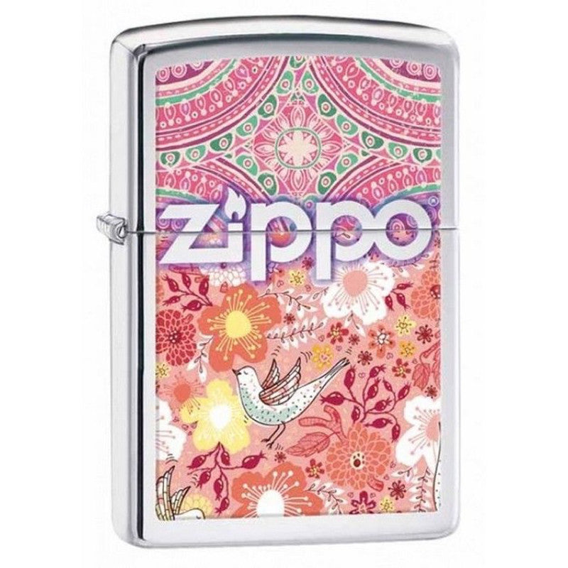 Zippo - Multi-Colored Bird Design Lighter - 28851
