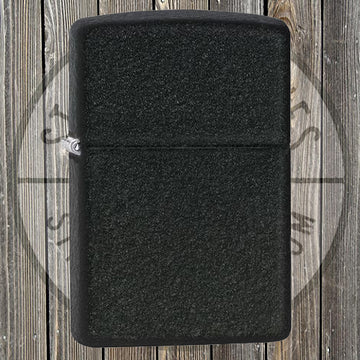 Zippo - Regular Black Crackle - 236