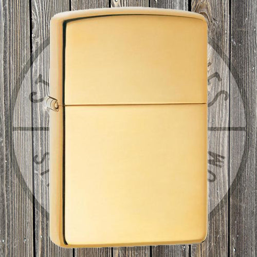 Zippo - Regular High Polish Brass WO/SB - 254B