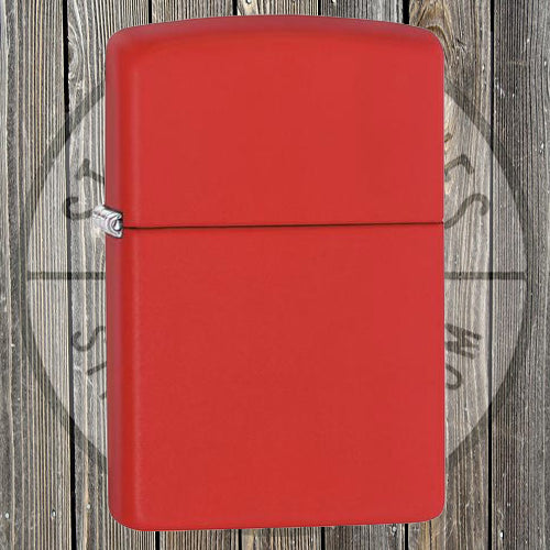 Zippo - Regular Red Matte LTR - 233