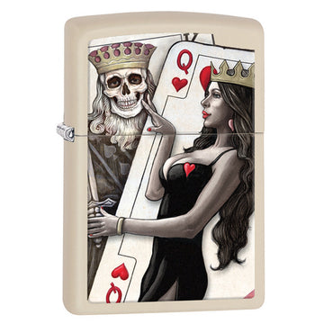 Zippo - Skull King Queen Beauty - 29393
