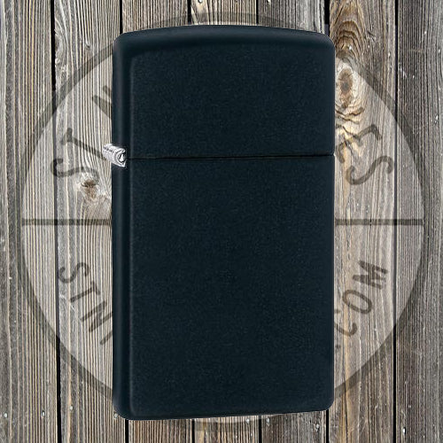 Zippo - Slim Black Matte - 1618
