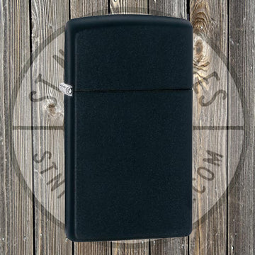 Zippo - Slim Black Matte - 1618