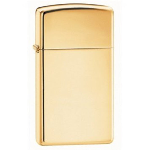 Zippo - Slim High Polish Brass - 1654B