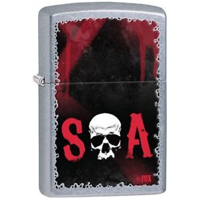 Zippo - Sons of Anarchy - Black and Red Lighter - 28836