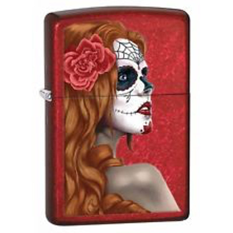 Zippo - Sugar Skull Woman Lighter - 28830