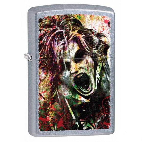 Zippo - Zombie Multi-Colored Chrome Lighter - 28876