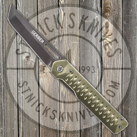 Gerber - Ayako - Frame Lock - Green Aluminum - 30-001690