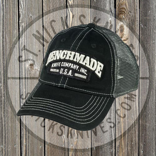 Benchmade - Men’s Black Solid Steel Hat - 988162F