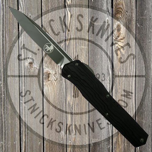 Microtech - Cypher - S/E - OTF - Automatic - Black - OD Green Blade - 241-1GRB